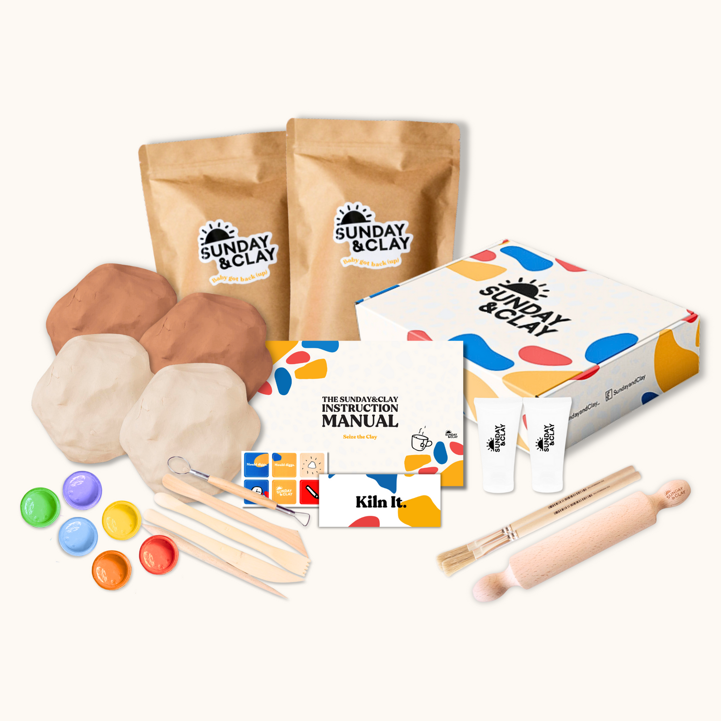 The 2kg Clay Kit - Sunday&Clay