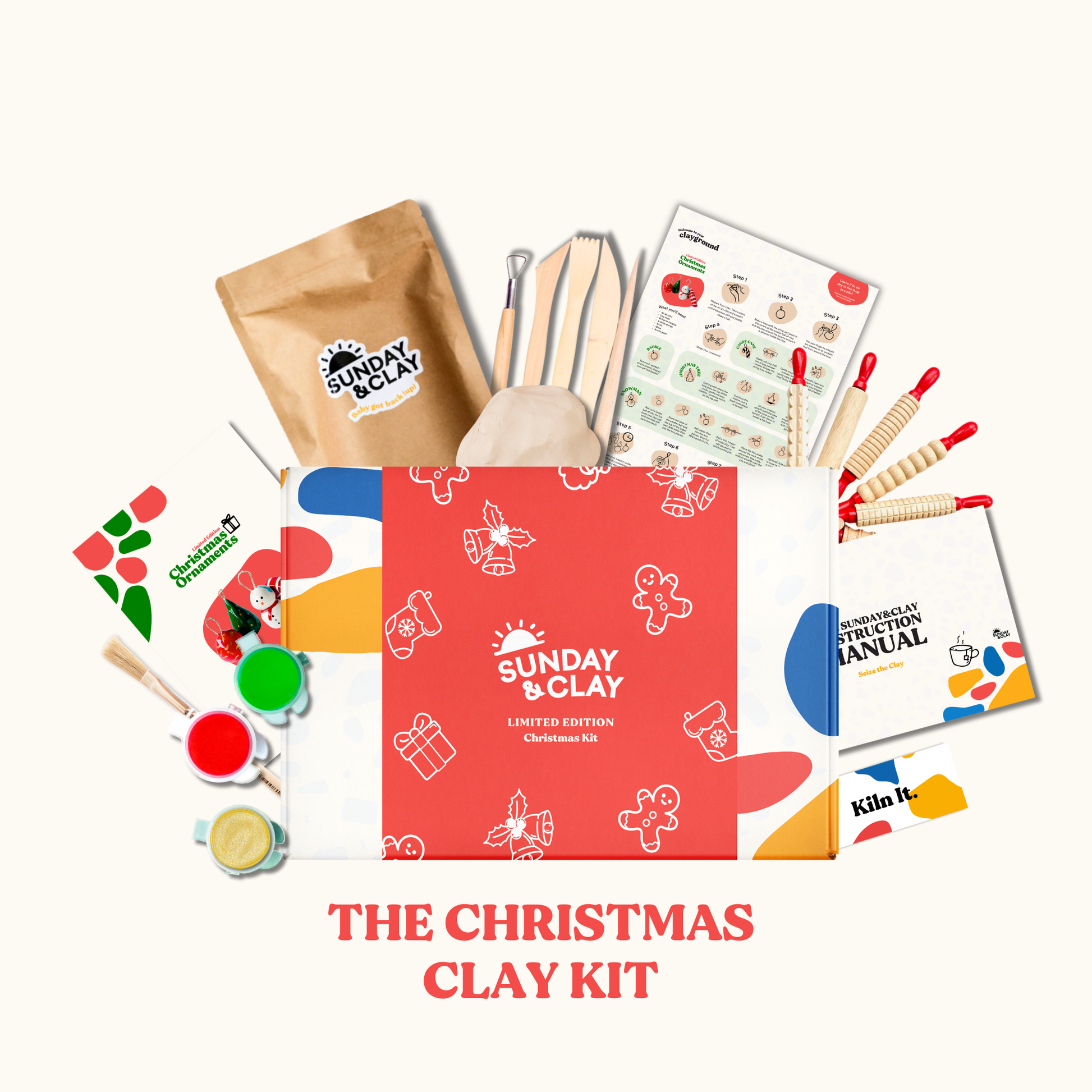 Christmas Clay Kit (Limited Edition!) - Sunday&Clay