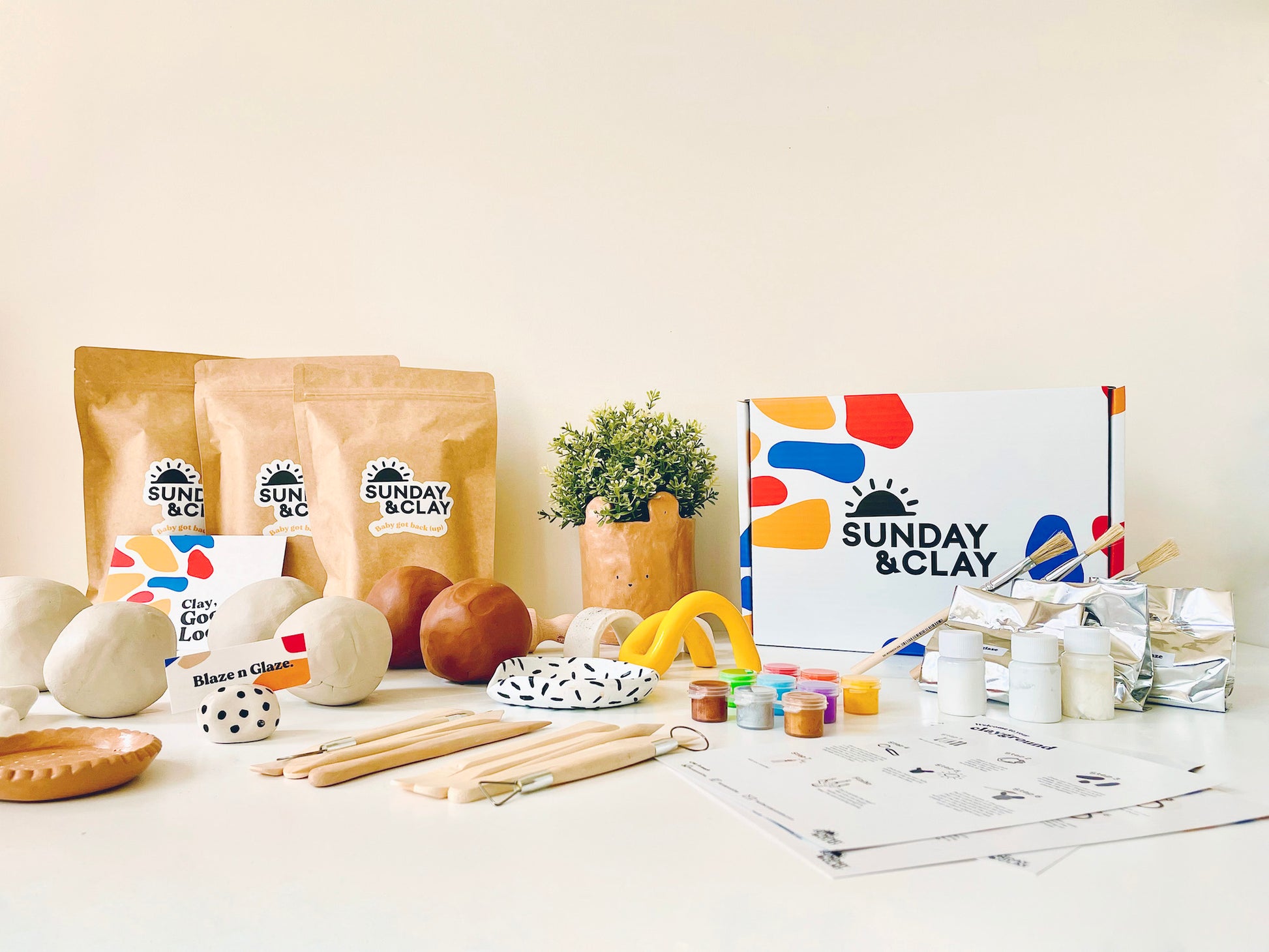 The 4-6ppl S&C Group Clay Party Pack - Sunday&Clay