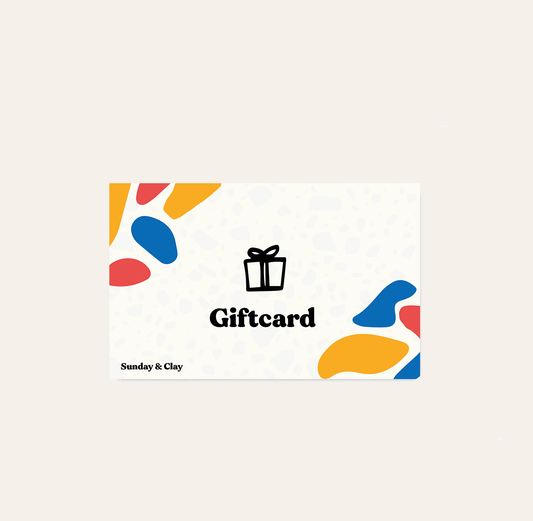 Sunday&Clay Gift Card - Sunday&Clay