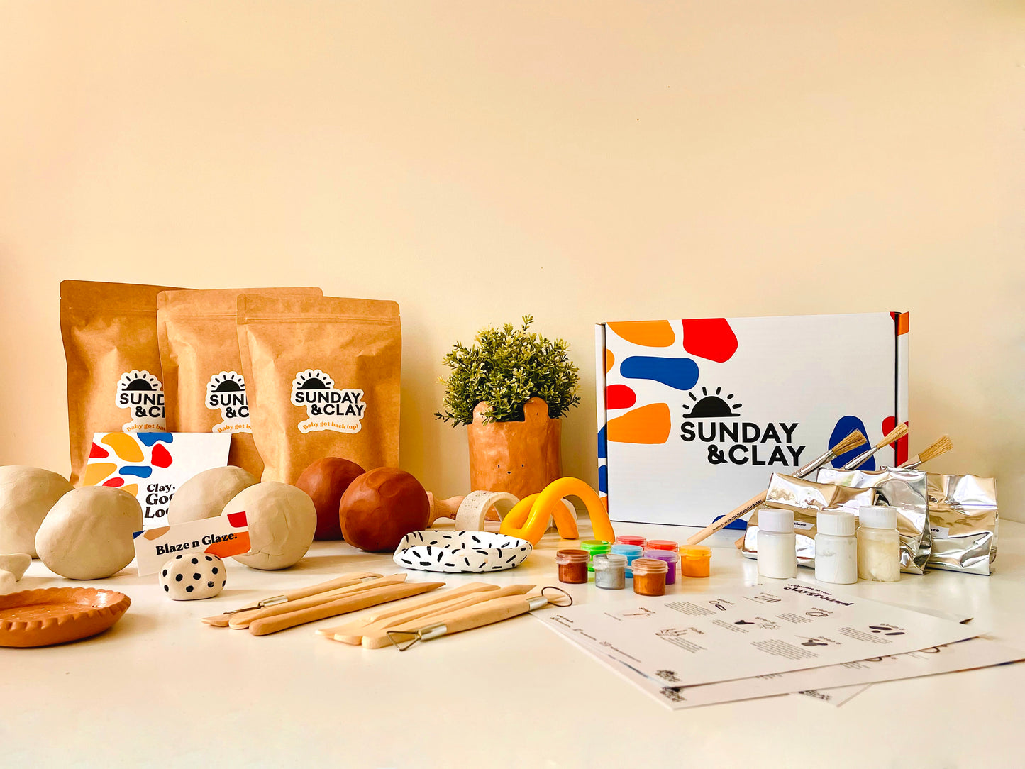 The 4-6ppl S&C Group Clay Party Pack - Sunday&Clay