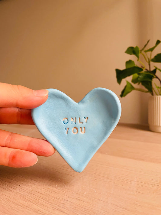 How to Make a Heart-Shaped Trinket Dish for Valentine’s Day - Sunday&Clay