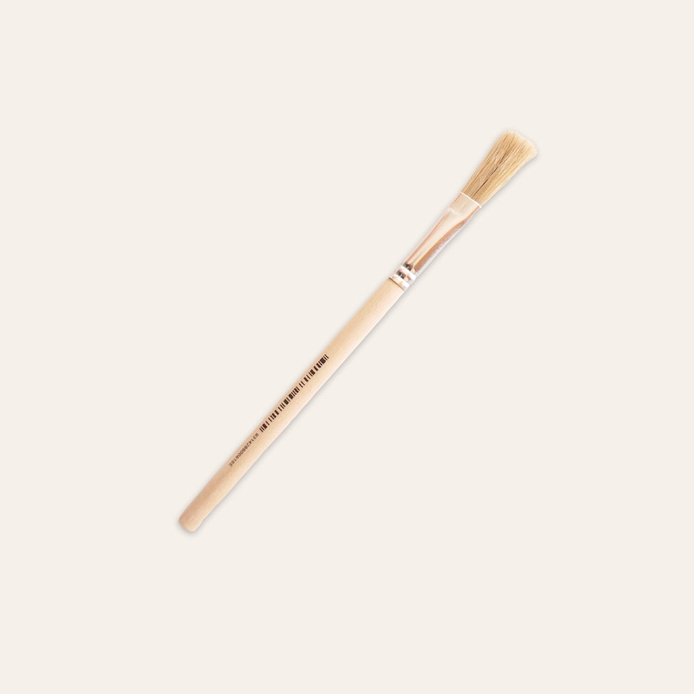 Air dry clay paintbrush that comes in our clay kits.