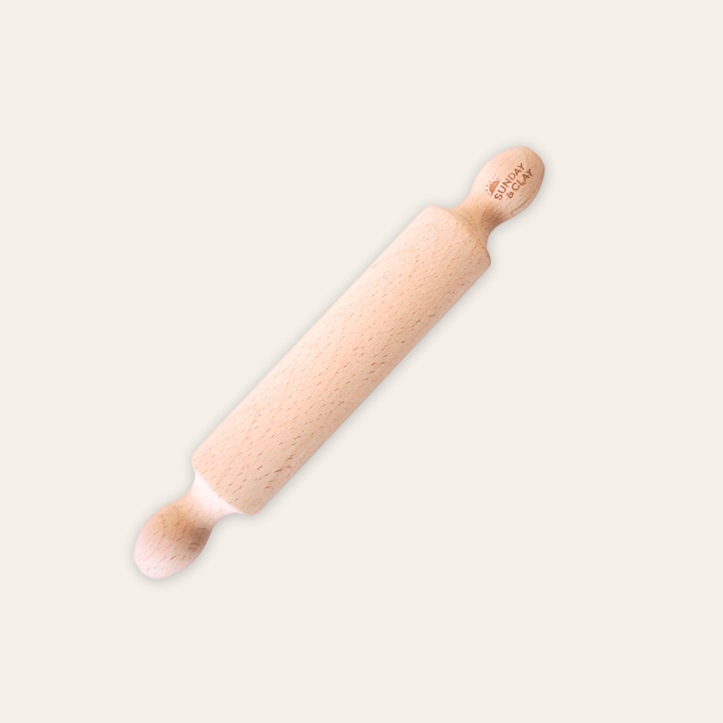 The S&C rolling pin with each clay kit.