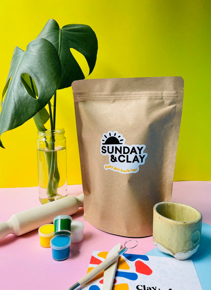 Group Clay Kit for Team Building Workshops | Fun Virtual or In-Person Activity - Sunday&Clay