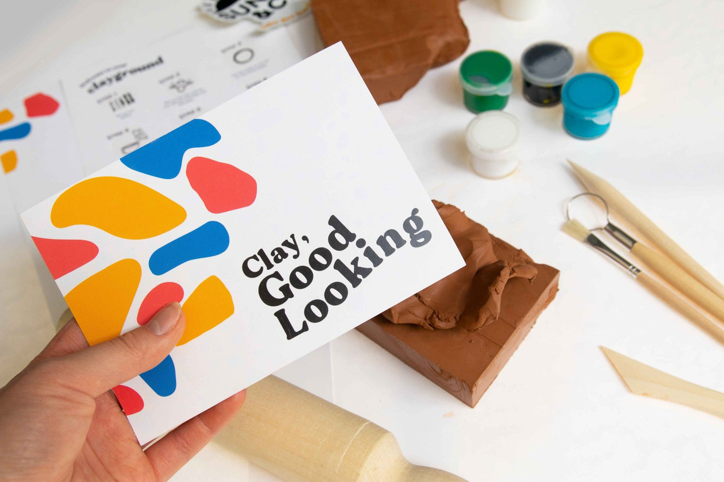 Group Clay Kit for Team Building Workshops | Fun Virtual or In-Person Activity - Sunday&Clay
