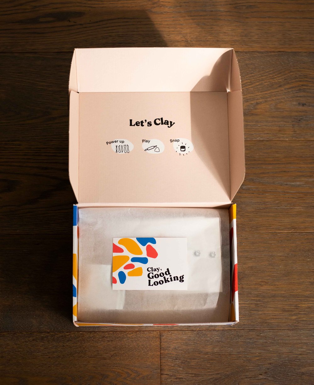 The Sunday&Clay air dry clay kit, let's clay! What's inside the box? Take a look!