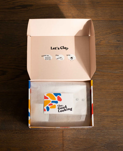 The Sunday&Clay air dry clay kit, let's clay! What's inside the box? Take a look!