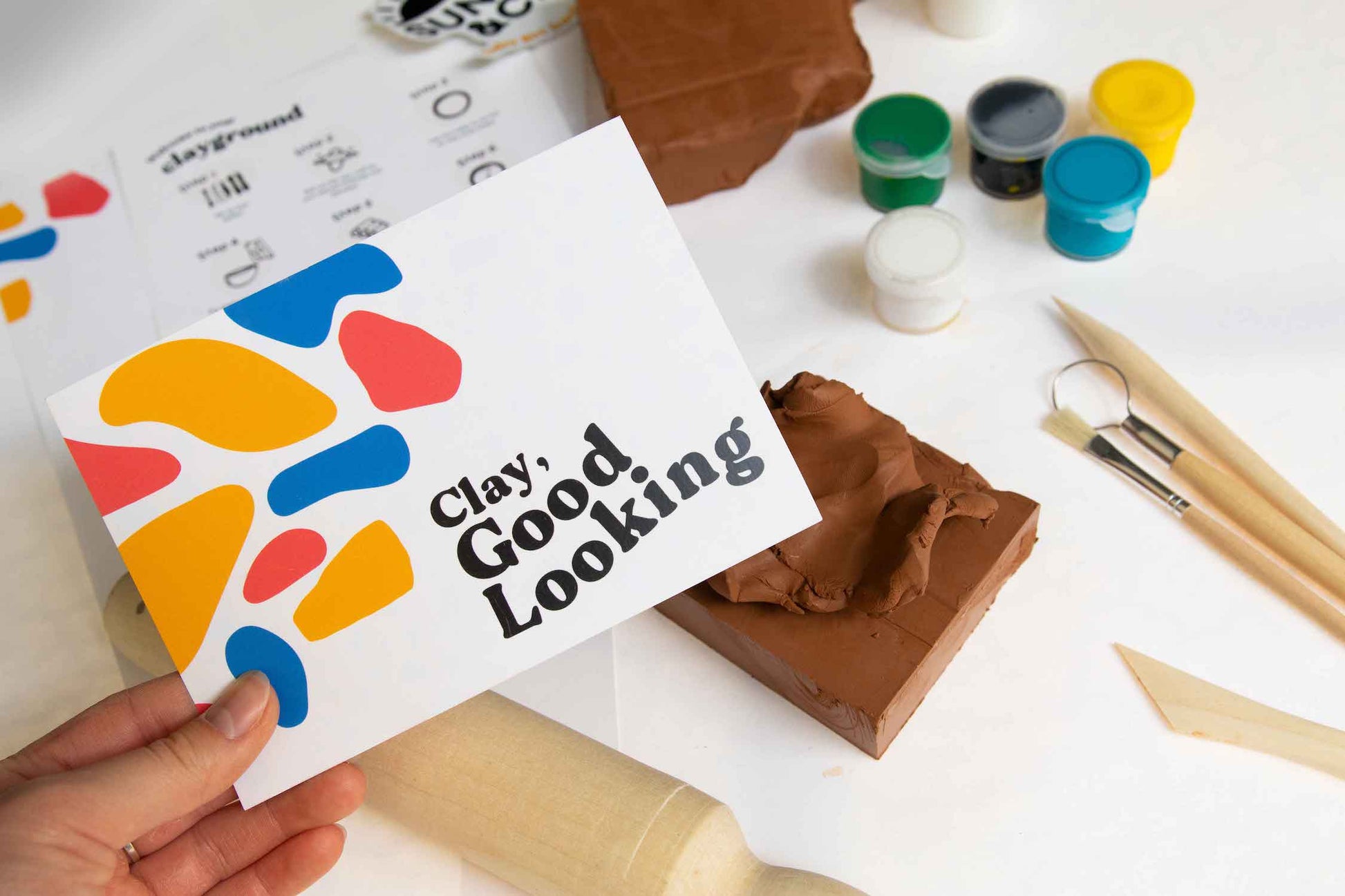 Come clay with us! All the clay adventures to be had with our DIY air dry clay kit.
